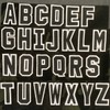 Gadsden and Culpeper Tactical Letter Patches - Black/White - G