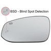 Driver Side Mirror for Toyota Sienna (US Version) 2021-2025 with