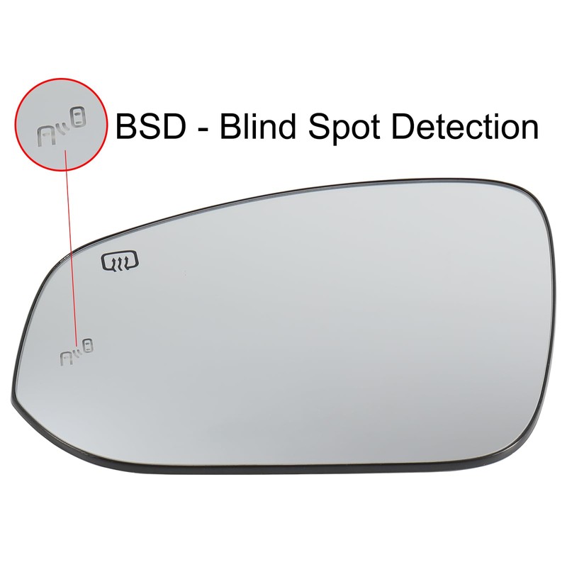 Driver Side Mirror for Toyota Sienna (US Version) 2021-2025 with