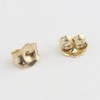 Orgrimmar 14K Gold Earring Backs Yellow Ear Locking for Stud