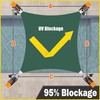 Royal Shade 18' x 20' Green Rectangle Super Ring Sun