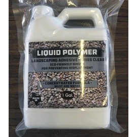 ConSANDtrate Liquid Polymer - 1 Gallon Concentrate - Must dilute with 2 to 3 Parts Water for Variable Strength Bond.