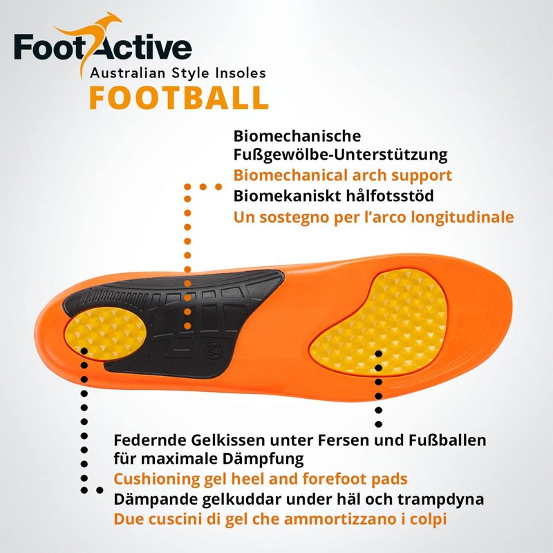 FootActive Football Insole - XS (UK 3-4½)