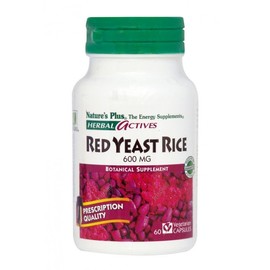 Nature's Plus Red Yeast Rice 600 mg, 60 caps