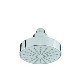 DICA 4542 Regadera Sin Brazo y Chapetón, Ducha Redonda, Regadera Minimalista, Cabeza de Ducha de Lluvia, Acabado Cromo