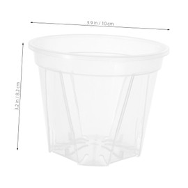BESPORTBLE 10pcs Orchid Pots Drainage Holes Flower for and Cactus Nursery Pots for Healthy Root Growth and Air Circulation