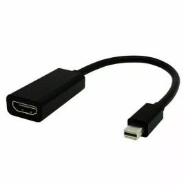 iS2 NEW Mini Display Port/DP Male to VGA/HDMI/DVI Adapter Surface 2 3 Pro PC Laptop - Mini DP To HDMI Black