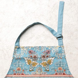 Maison d'Hermine 100% Cotton 1-Piece Kitchen Apron with Adjustable Neck and Middle Pocket, Long Ties for Women/Men, Spring/Summe