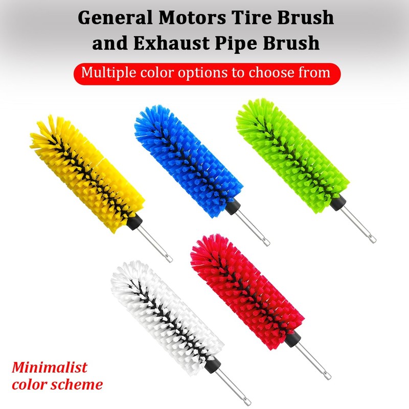 Drill Brush for Car Wheel, Soft No Scratches Vehicle Rim