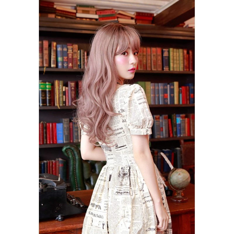 Priscilla CTA-100 All Color Wig, Whipped Curl, Long, Heat Resistant,