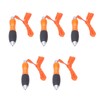 Pack of 5 Fat Heavy Ballpoint Pens, Large Pens with