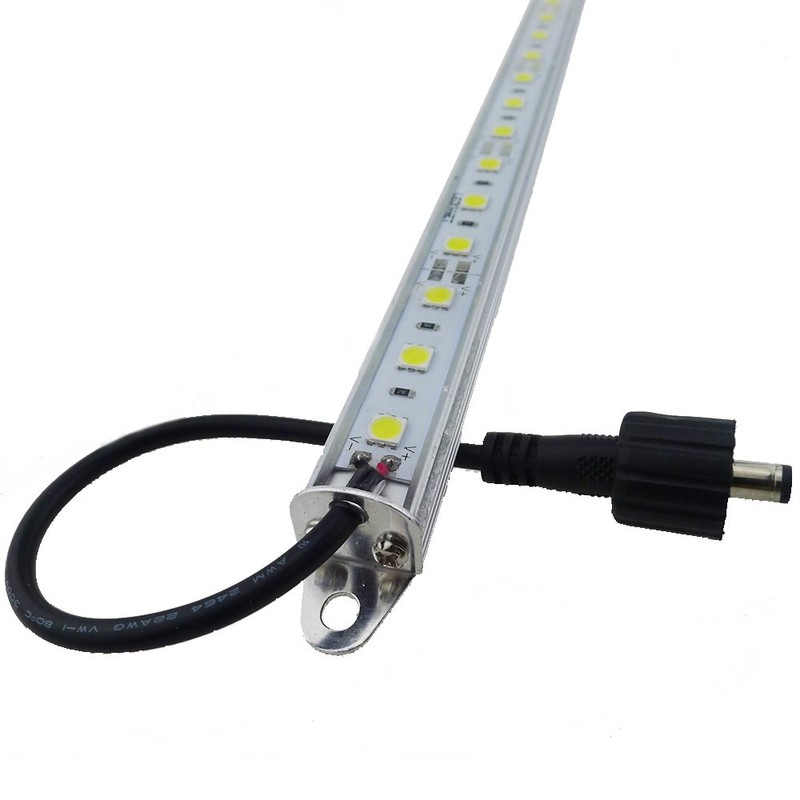 LEDENET® 12" 6500K-7000K White Super Bright 18LEDs 5050 Aquarium LED