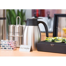 Service Ideas FCC12SS Server, Flow Control, 1.2L Stainless Steel/Black