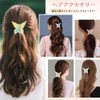FASELE バンスクリップ ヘアクリップ カジュアル スタイリッシュ 変色蝶 森ガール エレガント ヘアアクセサリー 髪留め