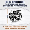 Inspirational Proverbs Magnets Magnet - Sweet Friendship Refreshes Soul -