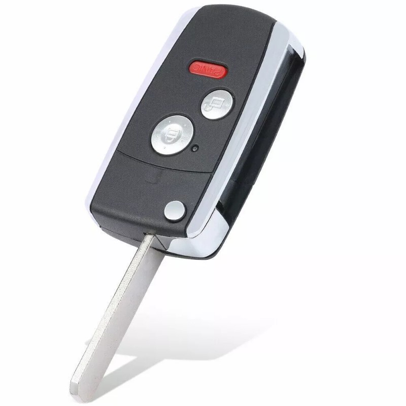 KeyMaster Upgraded Flip Remote Key Shell Fob for Honda Accord