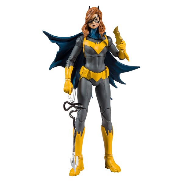 McFarlane Toys - DC Multiverse - Batgirl: Art of The Crime Action Figure with Build-A Rebirth Batmobile (Piece 1)