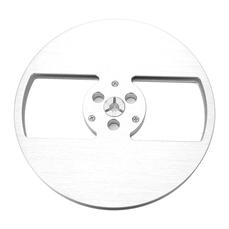1/4 7 Inch Empty Reel Aluminum Alloy 2 Hole Opening