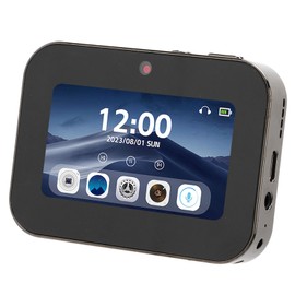 4K Digital Camera, 64MP Video Camera with 3 Inch Touch Screen, 120 Degree Wide Angle, 16x Zoom, Supports OTG Transmission, Compact Camera, Movies, Music Player, 3600 mAh (Black)