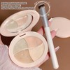 4 Colour Brand Full Coverage Palette with Brush - Waterproof