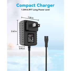 Replacement Charger for Pool Blaster 22051EL 23051EL, FITE ON Power Cord Compatible with Catfish Li 20050CL 21051DL 26051SL 22151EL 26050SL Water Tech LC099-2SK Batrery Charger
