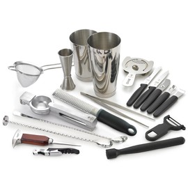 Barfly Cocktail Set, 12-Piece Deluxe, Stainless