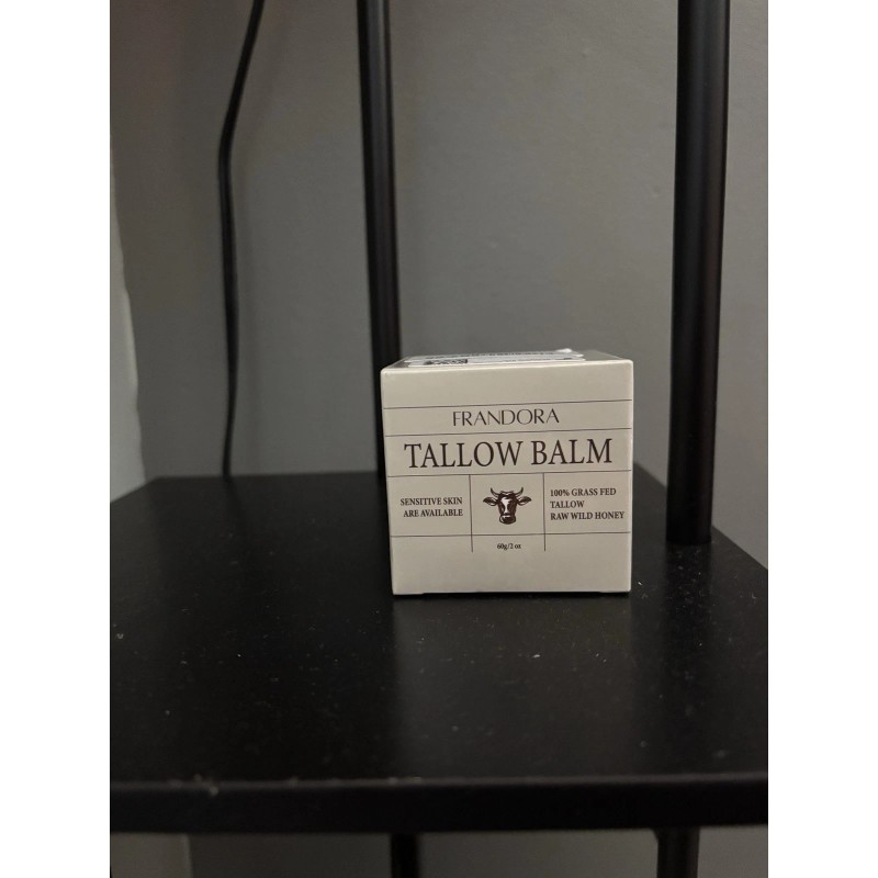 frandora Whipped Beef Tallow Balm 100% Grass Fed 2oz
