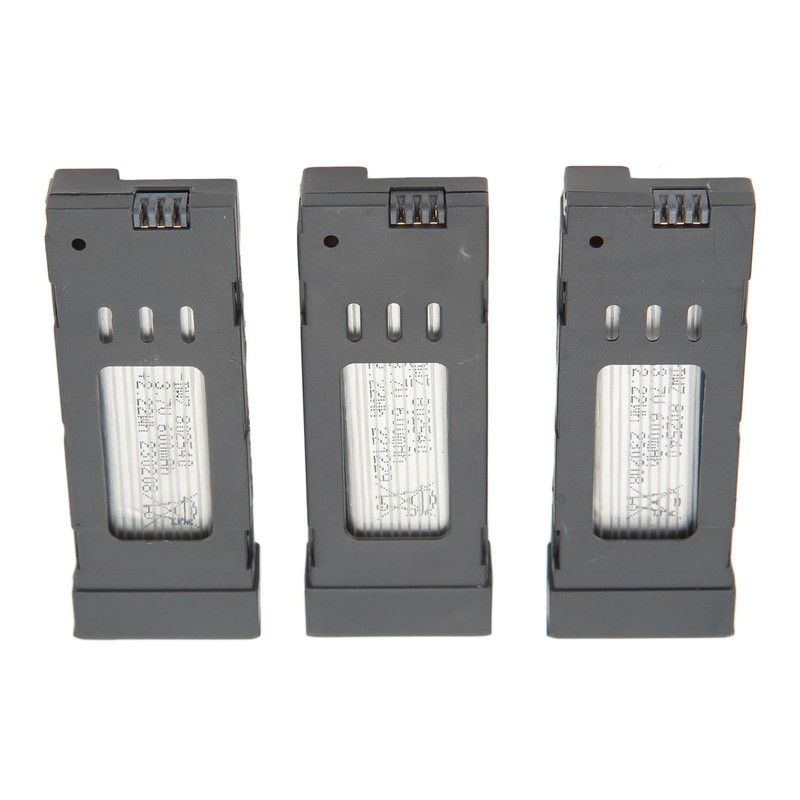 3pcs RC Plane Lithium Battery With 3 In 1 Charging