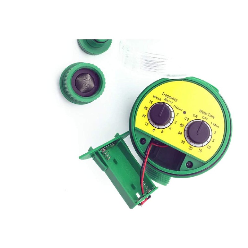 unbrand Electronic Garden Water Timer Digital Solenoid Valve Irrigation Sprinkler