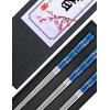 TINMARDA Metal Chopsticks Reusable 3 Pairs Stainless Steel Chopsticks Titanium