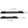 4 x Car Black Rubber Door Edge Protector Door Edge