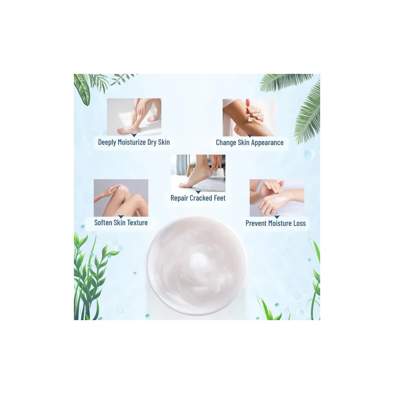 Crema De Urea, Crema Para Pies Y Manos Agrietadas 1pcs