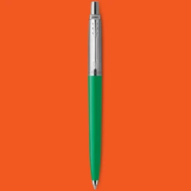 PARKER Parker Jotter Originals Kugelschreiber | Klassisches Grün | Mittlere Spitze | Blaue Tinte