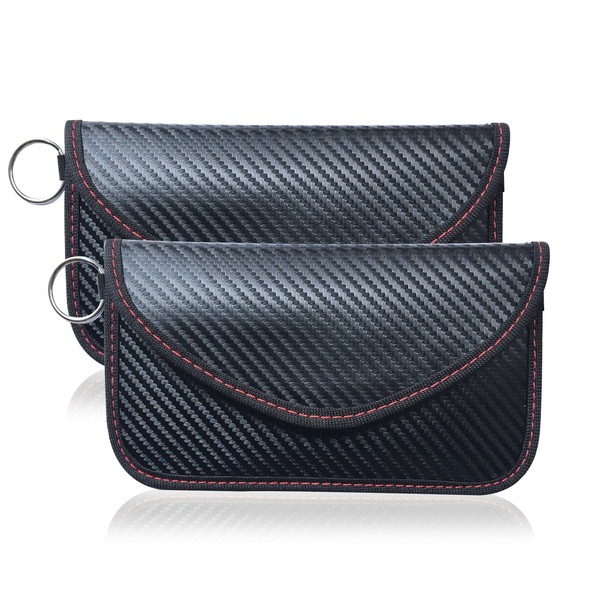 Xumann 2 Pack Car Key Signal Blocker Pouch, Defender Signal