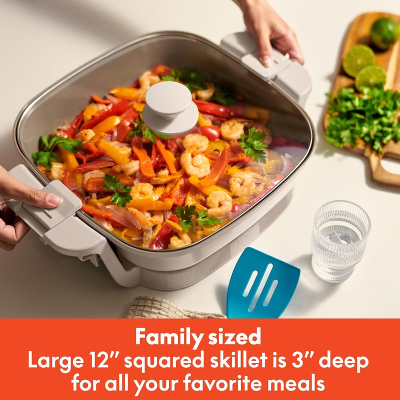 bella Make and Take Electric Skillet