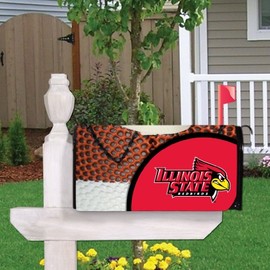 VictoryStore Outdoor Mailbox Cover - Illinois State University, Football, Magnetic Mailbox Cover