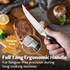Steak Knives Set of 8, 5 Inch Non Serrated Steak