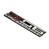 2Pcs New Z06 Blown Supercharged Engine Emblems 3D Badges Nameplate
