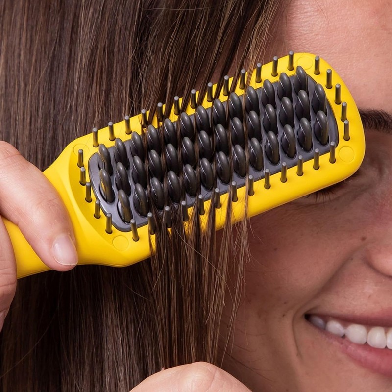 Drybar The Baby Brush Crush Mini Heated Straightening Brush, 1
