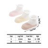 DEBAIJIA 3 Pairs Baby Children Plain Socks Breathable Mesh Socks