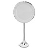 Magnifying Mirror 10X Magnification LED Fill Light Suction Cup Adjustable