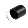 sourcing map 15pcs Rubber End Caps 19mm(3/4") ID Vinyl Round