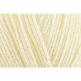 James C Brett Baby Twinkle DK Yarn Double Knitting Sparkly Glitter Wool for Crocheting, Blankets, Baby Garments, Accessories - 100g Ball - Lemon BT3 - Single (1 Ball)