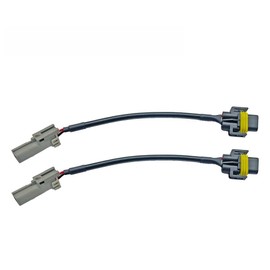 WhipLinks 2 Pack Toyota to H11 Conversion Connector Headlight Fog Light Conversion Adapter Cable Wiring Harness Whiplinks