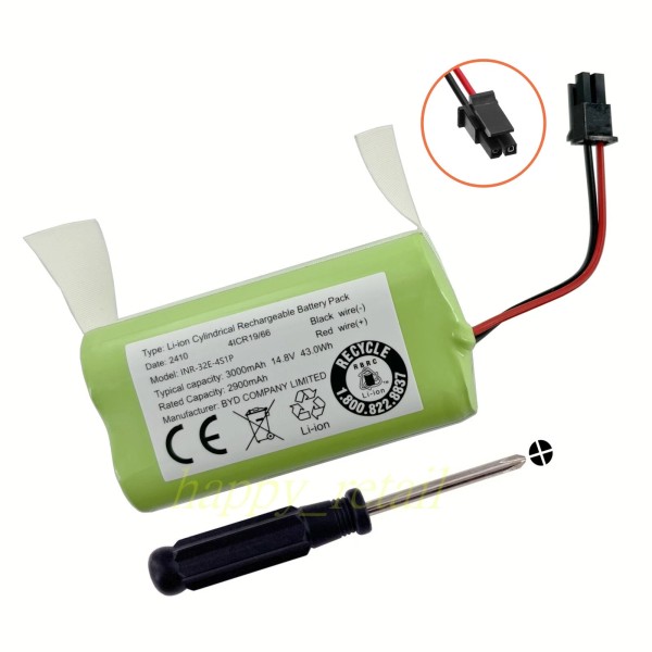 Unbranded New Battery For Tikom G8000 Pro Robot Vacuum &