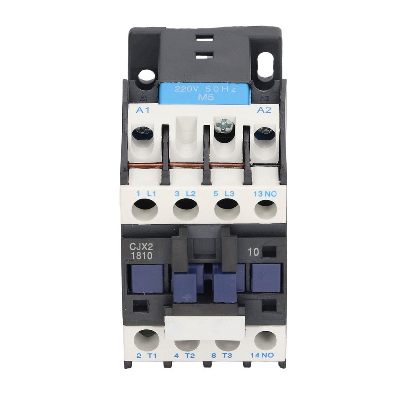 220V 18A AC Contactor Normally Open Electric Contactor Silver Alloy