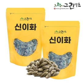 Green Medicinal Herbs Wild Magnolia Flower Buds / 그린약초 자연산 신이화 목련 꽃봉오리