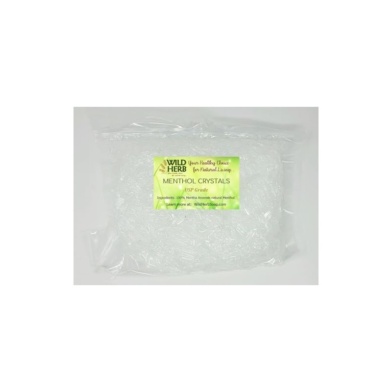 Wild Herb Pure Menthol Crystals USP (4 OZ)
