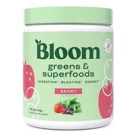 Bloom Espirulina Clorela Probióticos Enzimas Antioxidantes Sabor Frutos Rojos