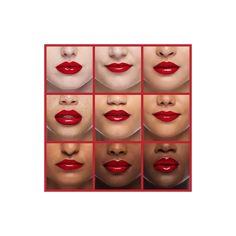 Palladio Lip Gloss, Brillo de Labios No Pegajoso, Ofrece Color
